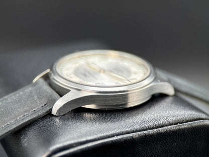 IWC Pilot's Watch Silver Men's Watch with Black Leather Strap - IW3255024