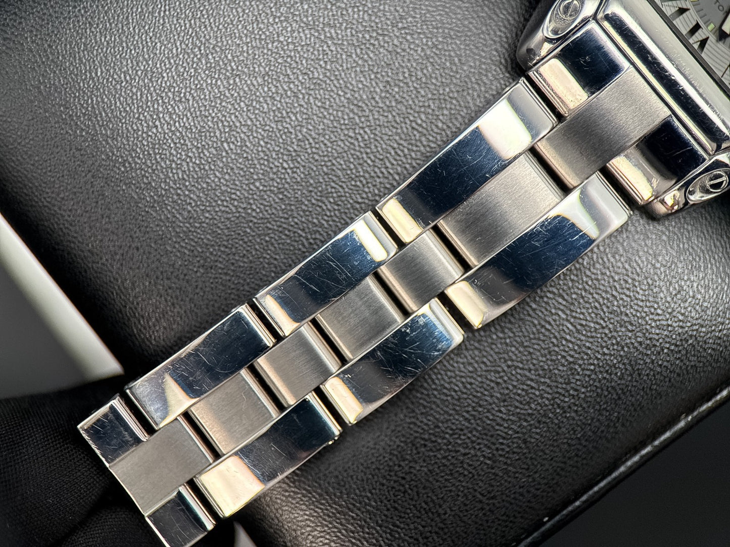 Cartier Roadster 2510 Silver Dial Steel Bracelet Automatic 37x44mm Watch6