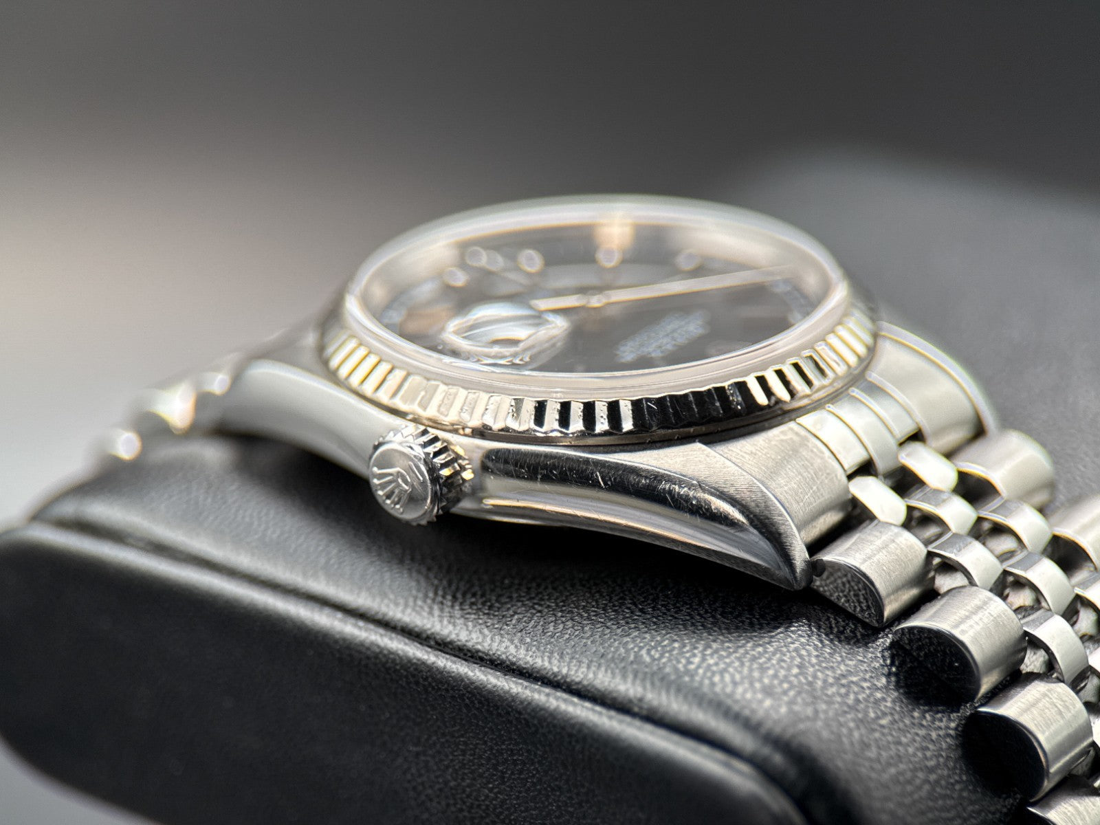 Rolex Datejust 36mm 16234 Black Index Dial Steel Automatic Watch - 20032