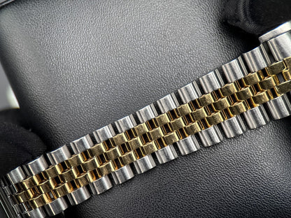 Rolex Datejust 16233 White Roman Dial Two-Tone Jubilee Automatic 36mm Watch7