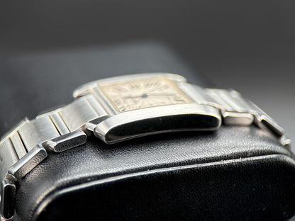 Cartier Tank Francaise W51002Q3 Silver Dial Steel 28mm Automatic Watch - 20014
