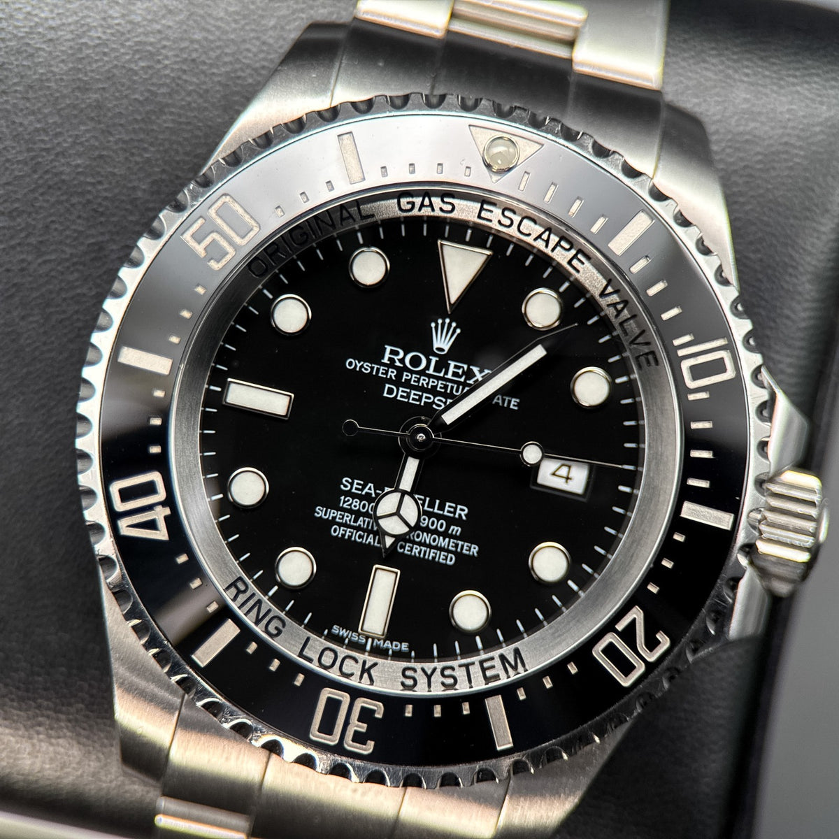 Rolex Sea-Dweller Deepsea 116660 Black Dial Steel 44mm Automatic Watch - 20150