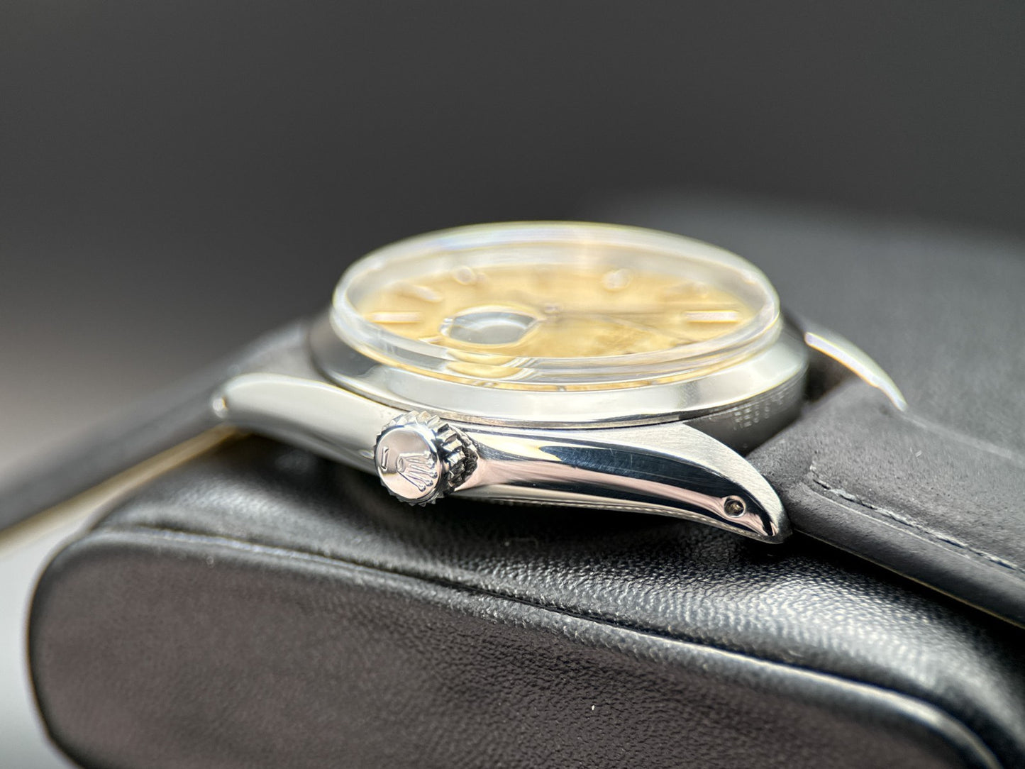 Rolex Date 1500 Stainless Steel Vintage Automatic 34mm Watch2