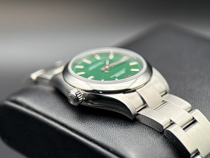 Rolex Oyster Perpetual 277200 Green Dial Steel Automatic 31mm Watch - 20252