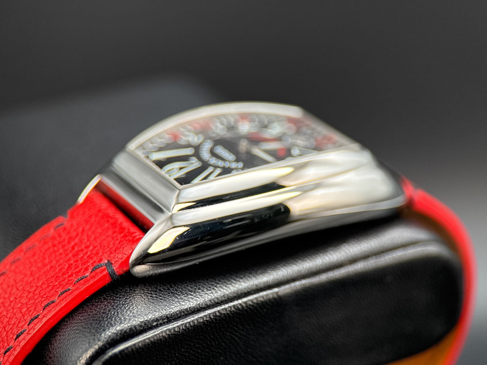 Franck Muller Conquistador 8005 SC Black Dial Steel Automatic 38mm Watch4