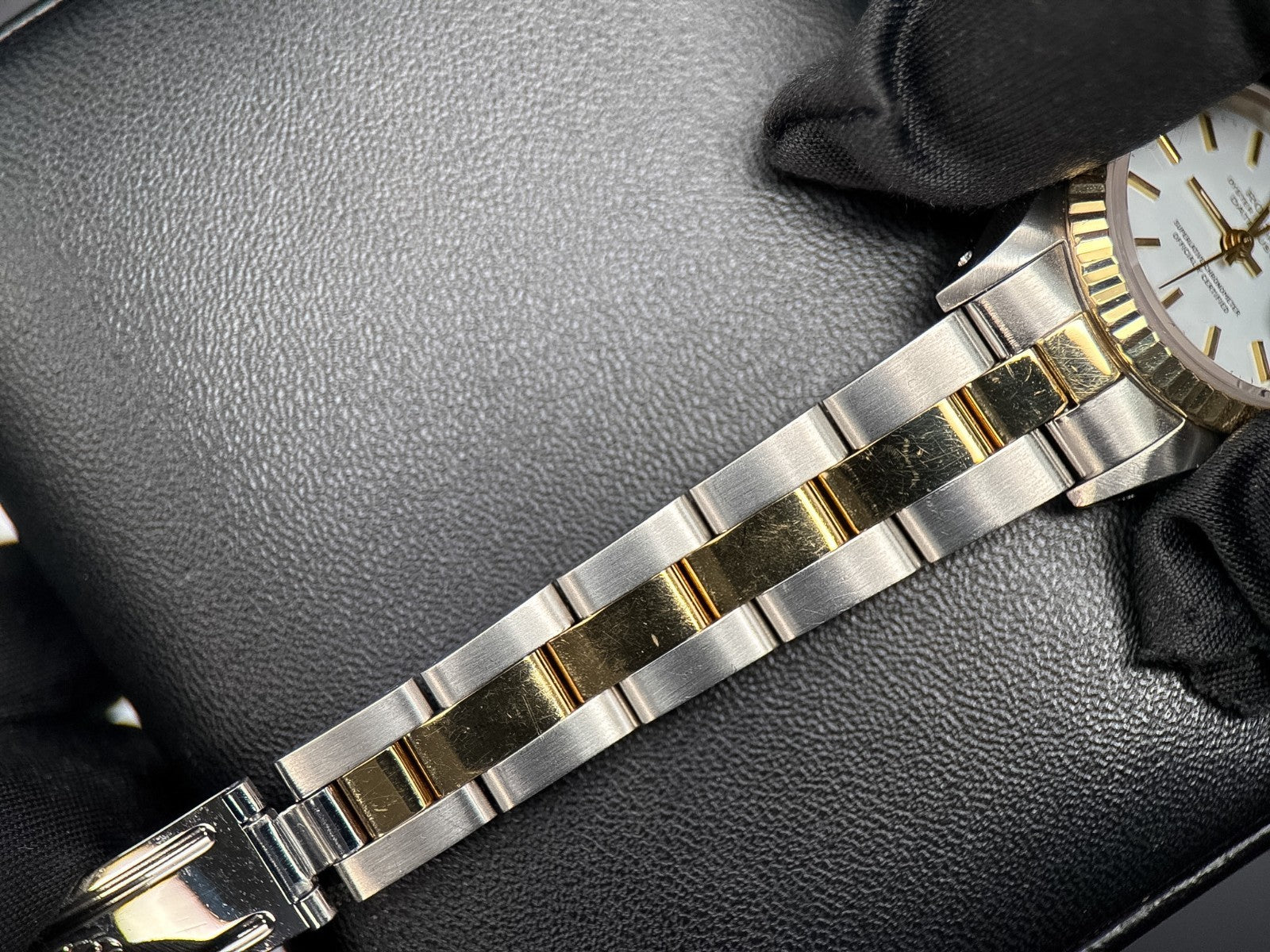 Rolex Lady-Datejust 69173 White Stick Dial Two-Tone Automatic 26mm Watch7