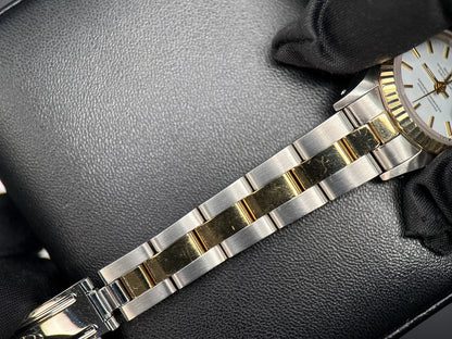 Rolex Lady-Datejust 69173 White Stick Dial Two-Tone Automatic 26mm Watch7