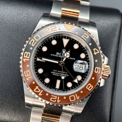 Rolex GMT-Master II 126711CHNR Rootbeer Black Dial 40mm Automatic Watch - 20230