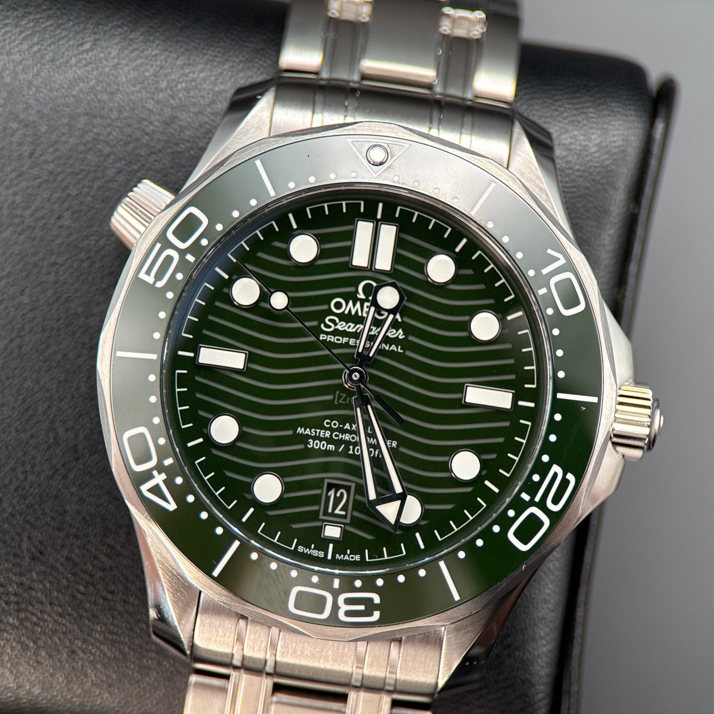 OMEGA Seamaster Diver 300M 210.30.42.20.10.001 Green Dial 42mm Watch - 20230