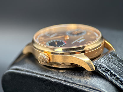 IWC Portuguese 7 Day Automatic IW5001-24 Brown Dial Rose Gold 42.3mm Watch2