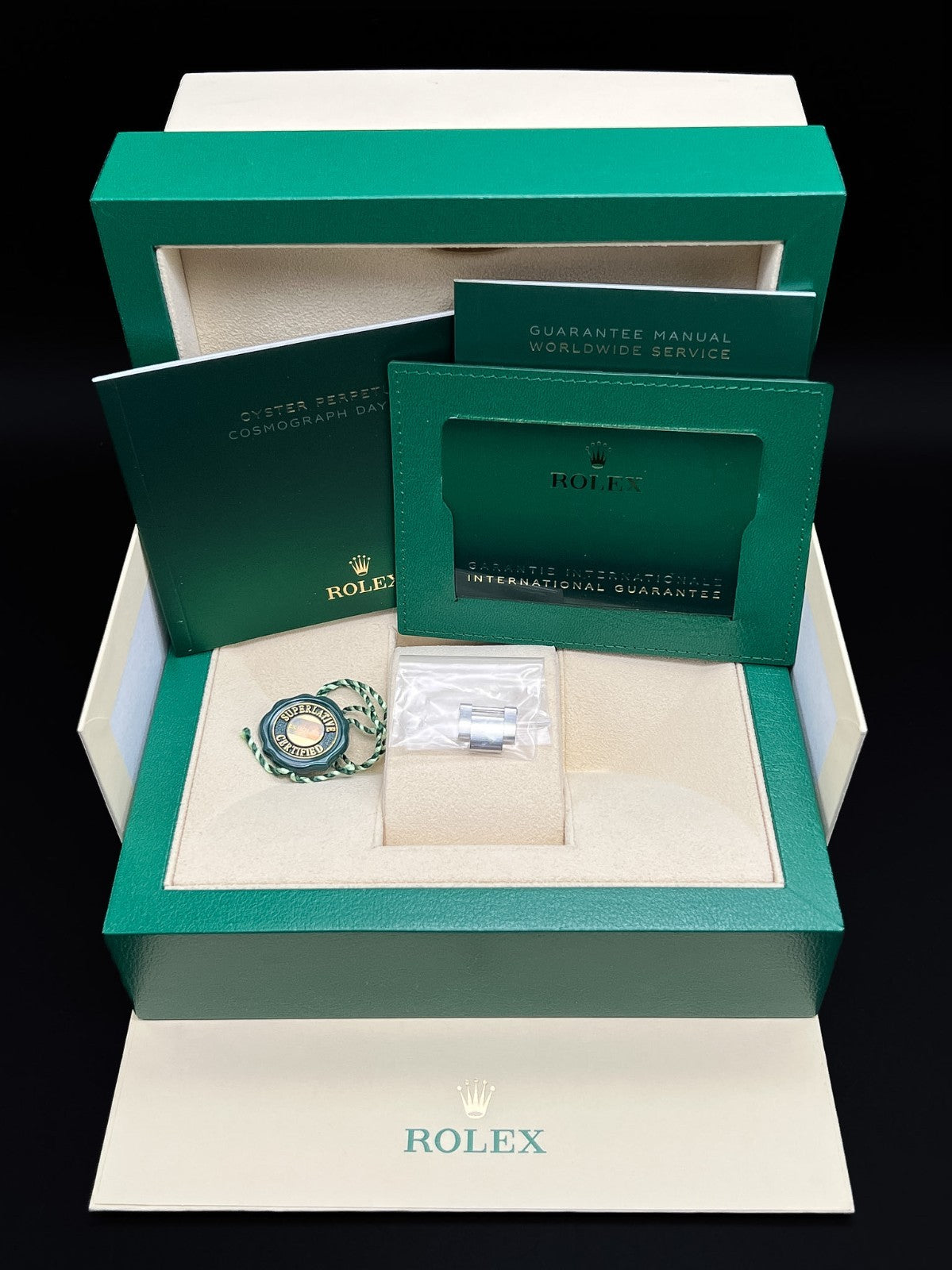 Rolex Daytona 126500LN Black Dial Steel Oyster Automatic 40mm Watch - 202410