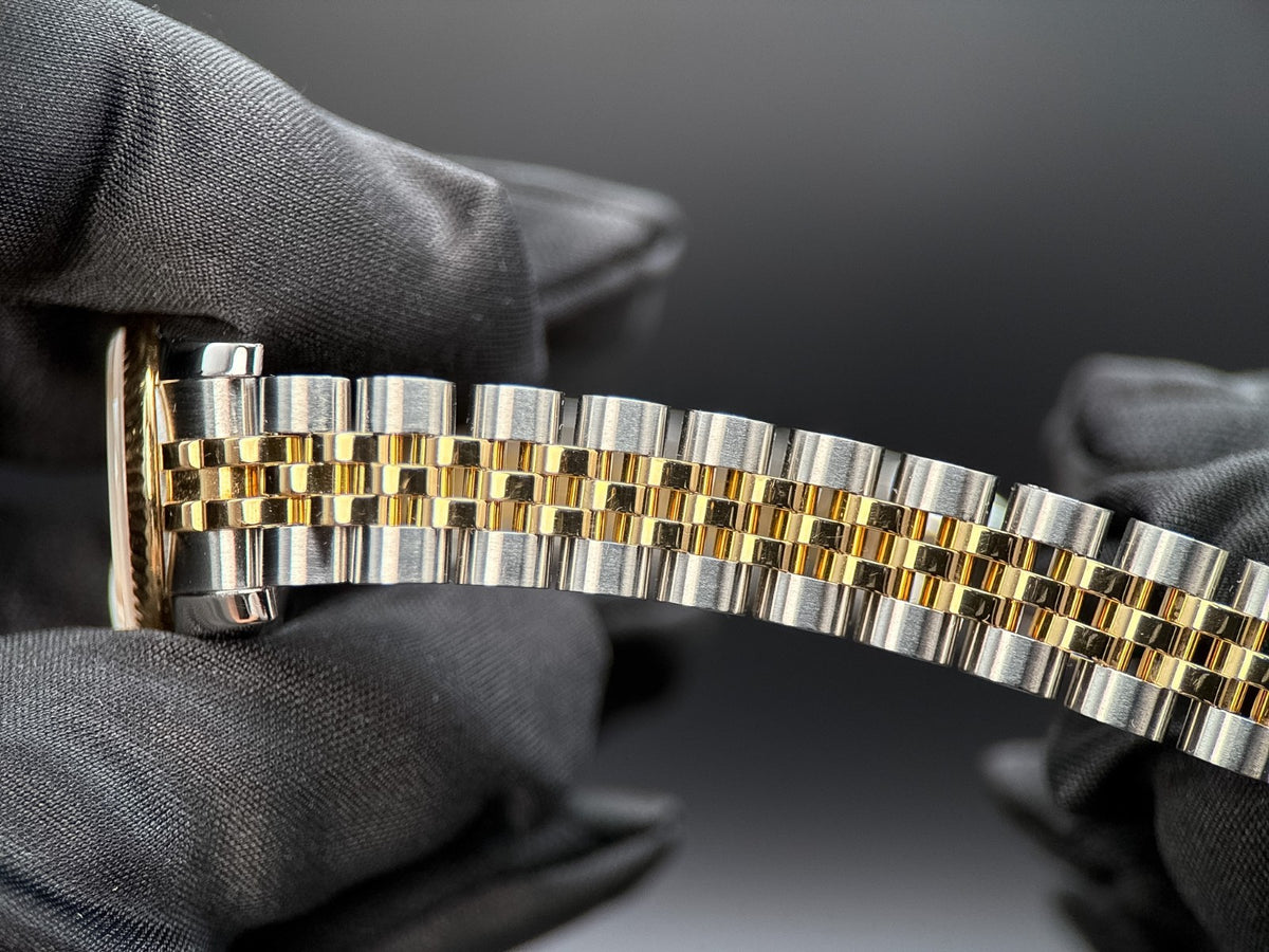 Rolex Lady Datejust 179173 White Dial Two-Tone Jubilee 26mm Watch - 200610