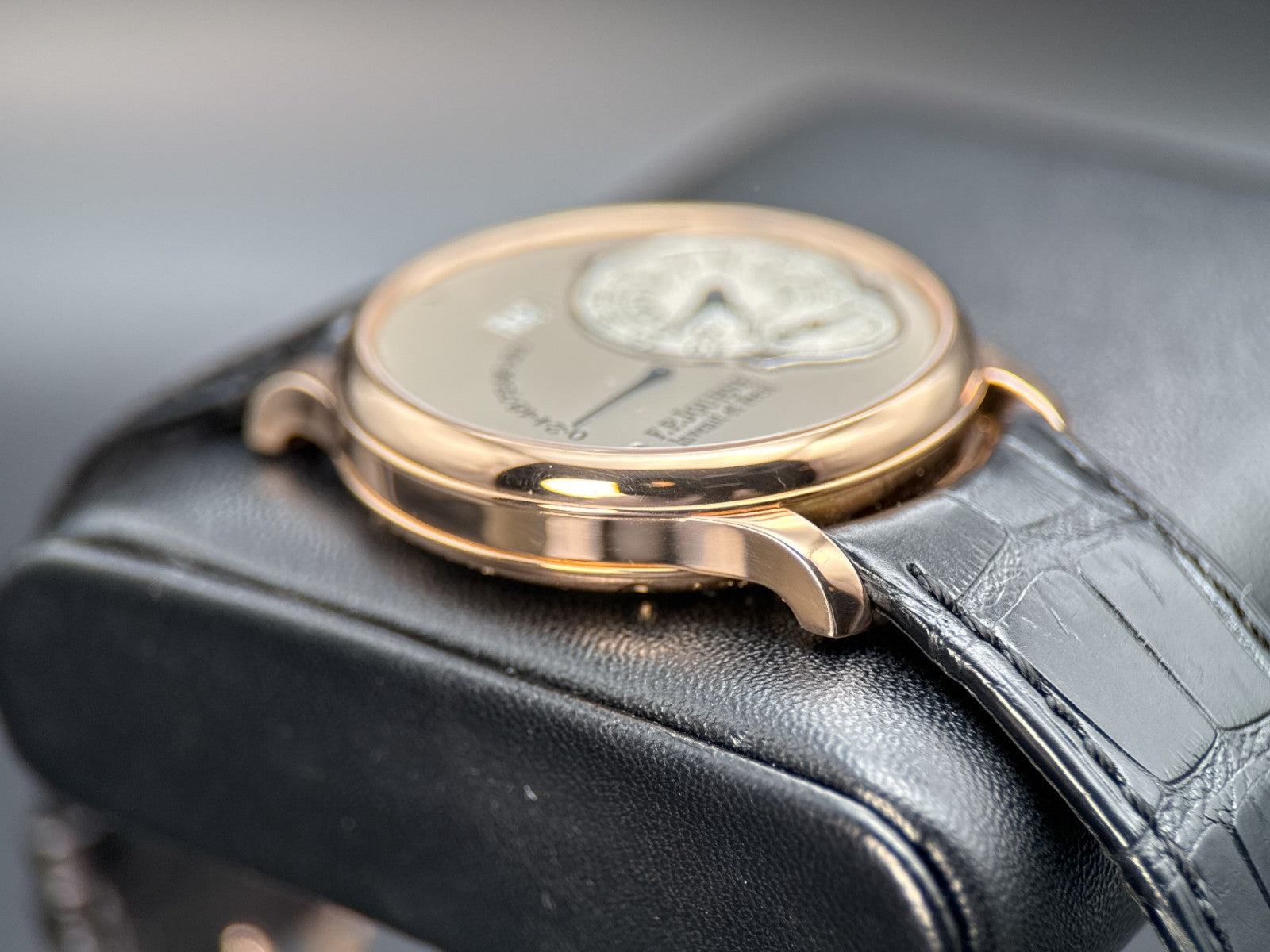 F.P.Journe Octa Reserve de Marche Rose Gold Silver Dial 38mm Watch - 20114