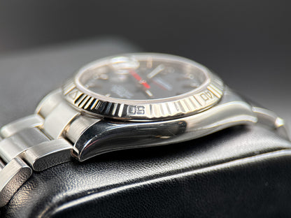 Rolex Datejust Turn-O-Graph 116264 Matte Black Dial 36mm Automatic Watch4