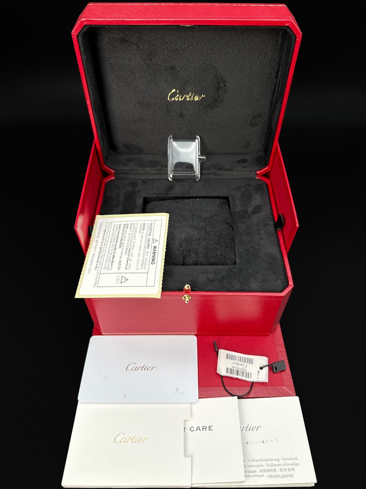 Cartier Tank Louis WGTA0346 Large Model Silver Dial Automatic Watch - 20258