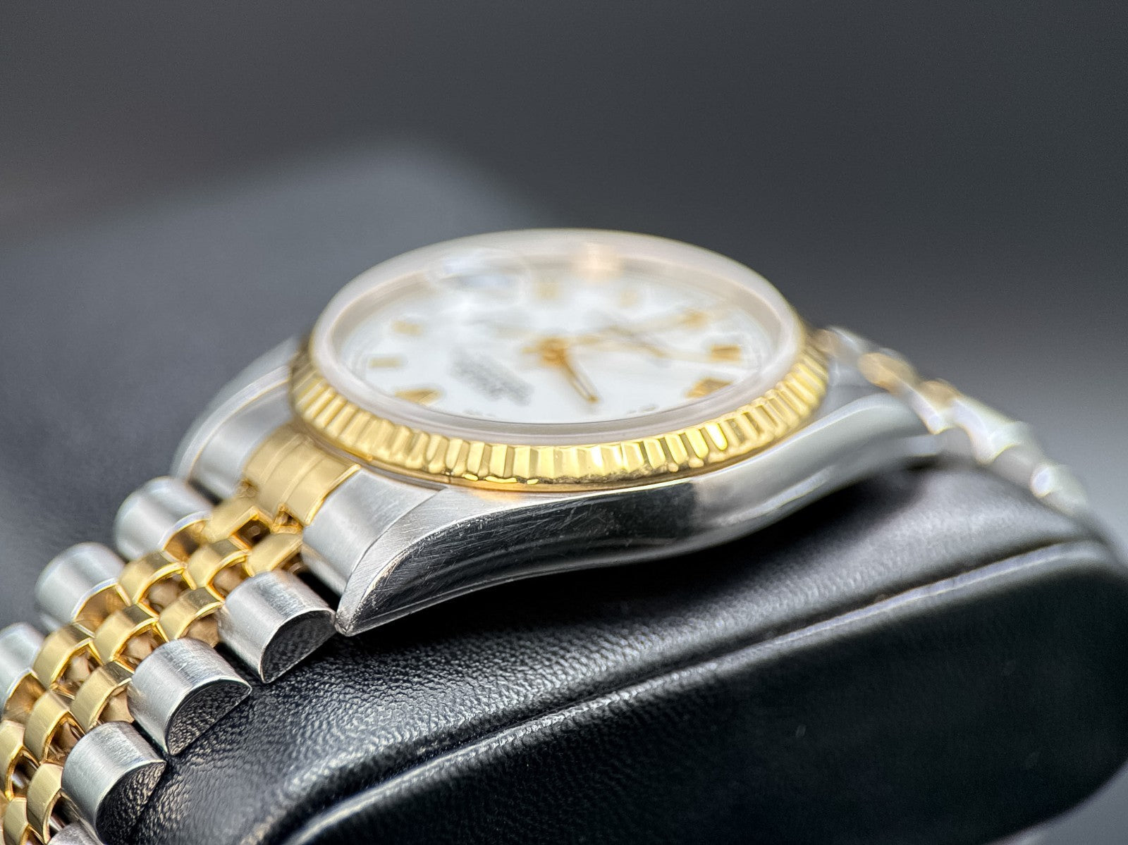 Rolex Datejust 16233 White Roman Dial Two-Tone Jubilee Automatic 36mm Watch4