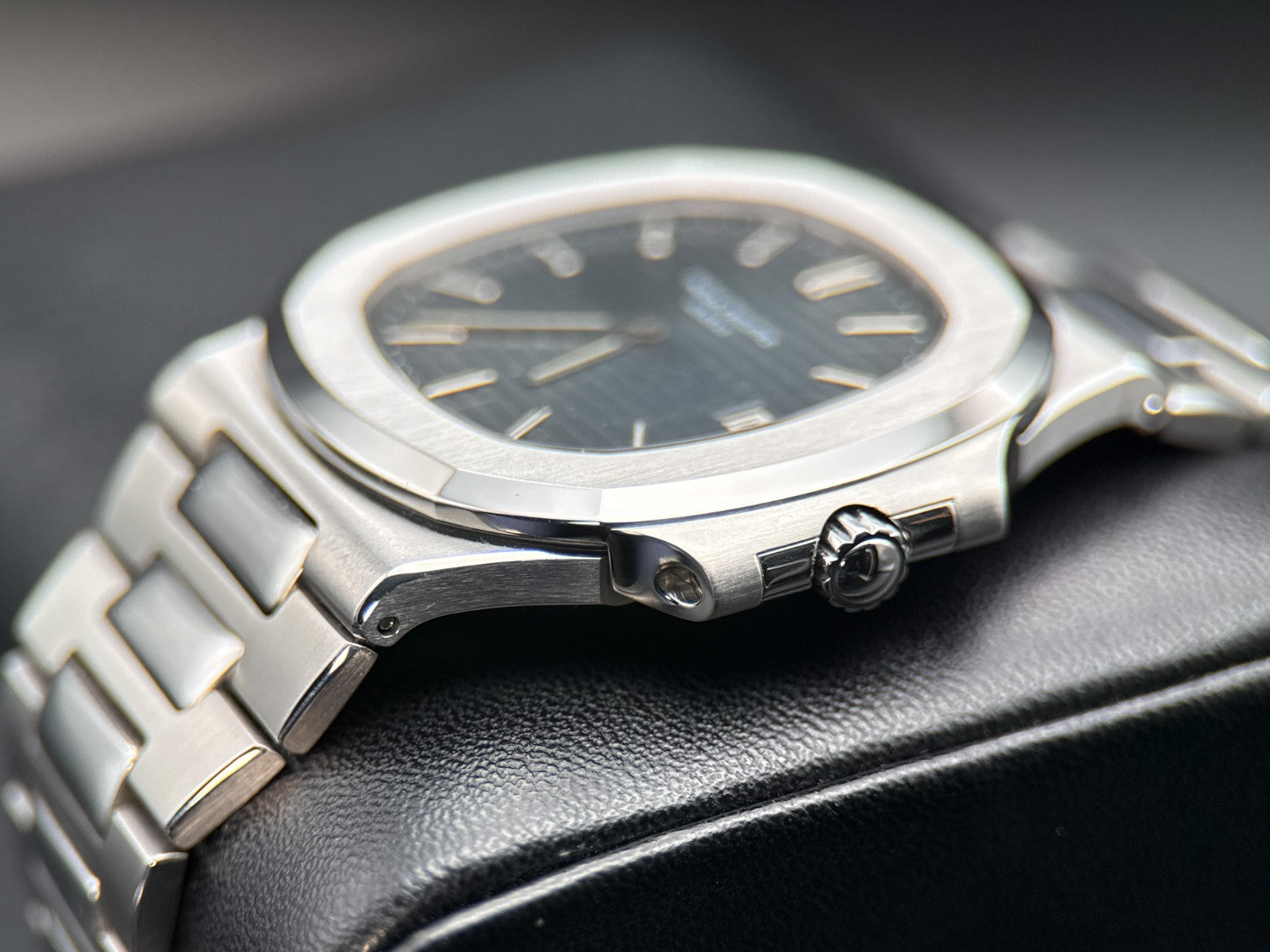 Patek Philippe Nautilus 3700/11 Blue Dial 42mm Steel Automatic Watch - 19871