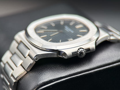 Patek Philippe Nautilus 3700/11 Blue Dial 42mm Steel Automatic Watch - 19871