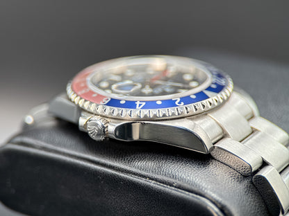 Rolex GMT-Master II 16710 Pepsi Black Dial Steel Oyster Automatic 40mm Watch2