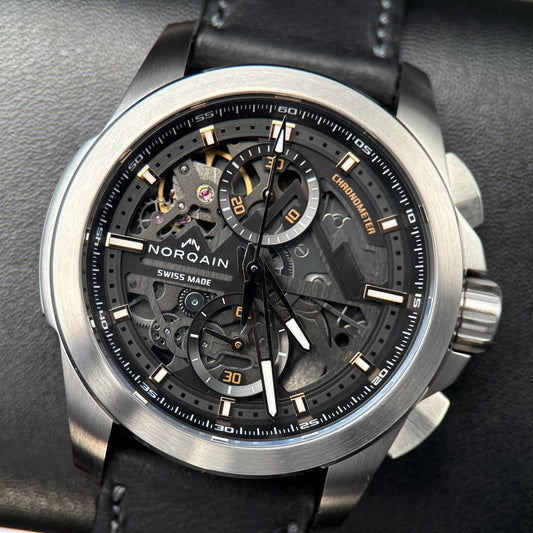 Norqain Independence Skeleton Chrono N3200.40S01.B01 Automatic Watch - 20250