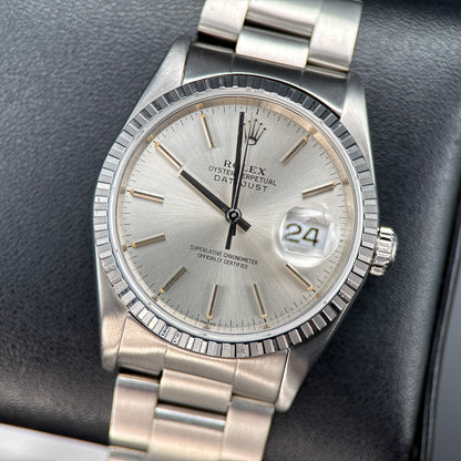 Rolex Datejust 16200 Silver Dial Stainless Steel Oyster Automatic 36mm Watch0