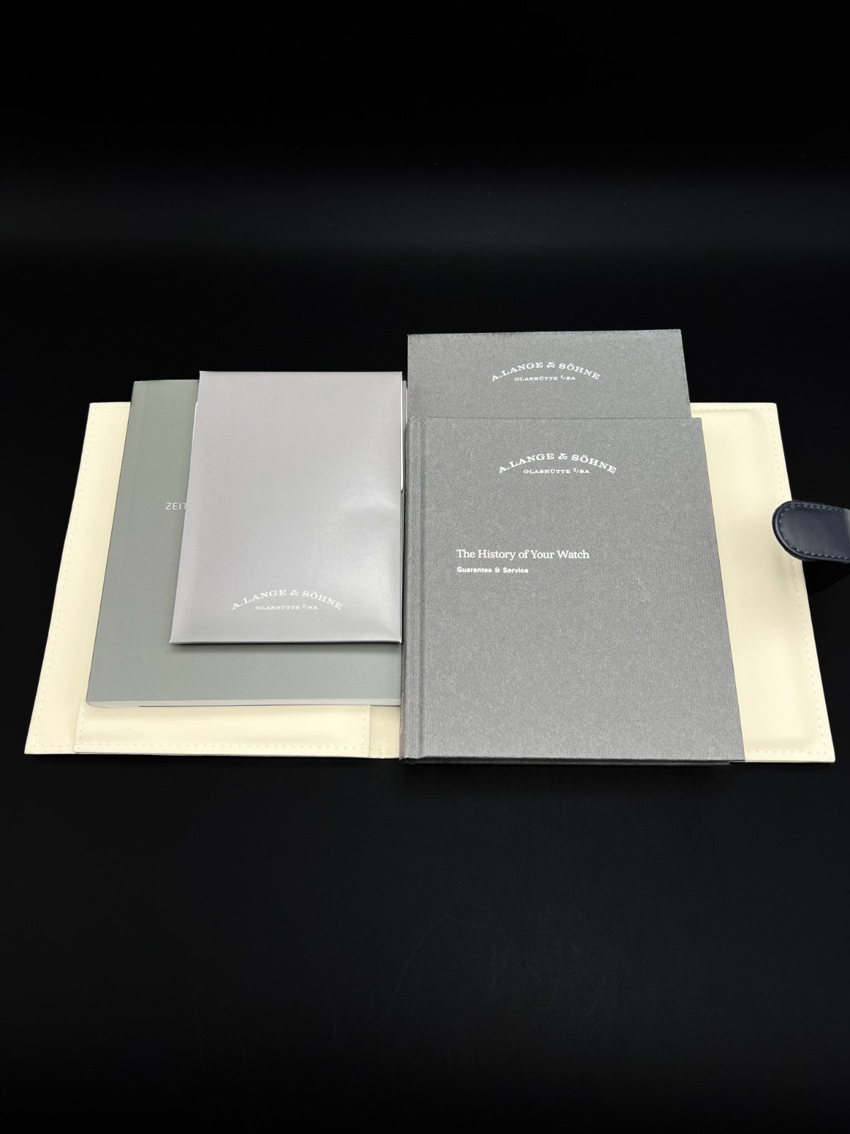 A. Lange & Söhne Zeitwerk 142.031 Rose Gold Black Dial Manual 41.9mm Watch 20239