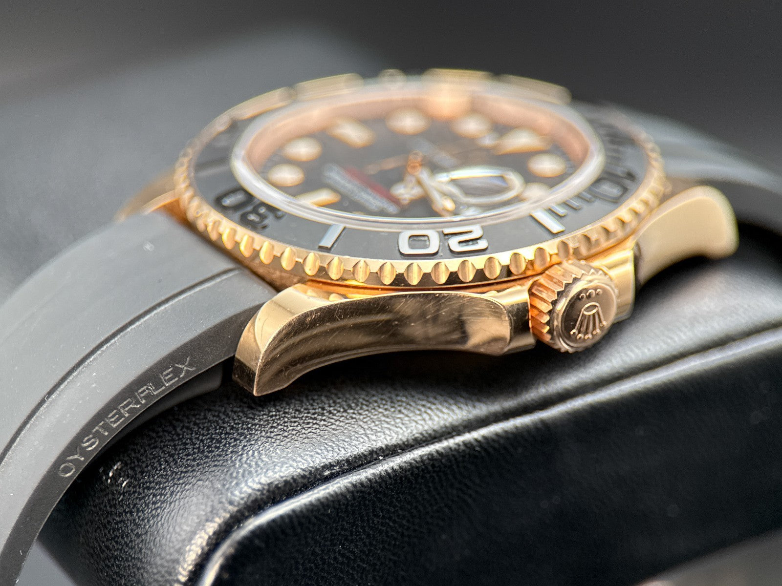 Rolex Yacht-Master 40mm 116655 Rose Gold Black Dial Automatic Watch - 20171