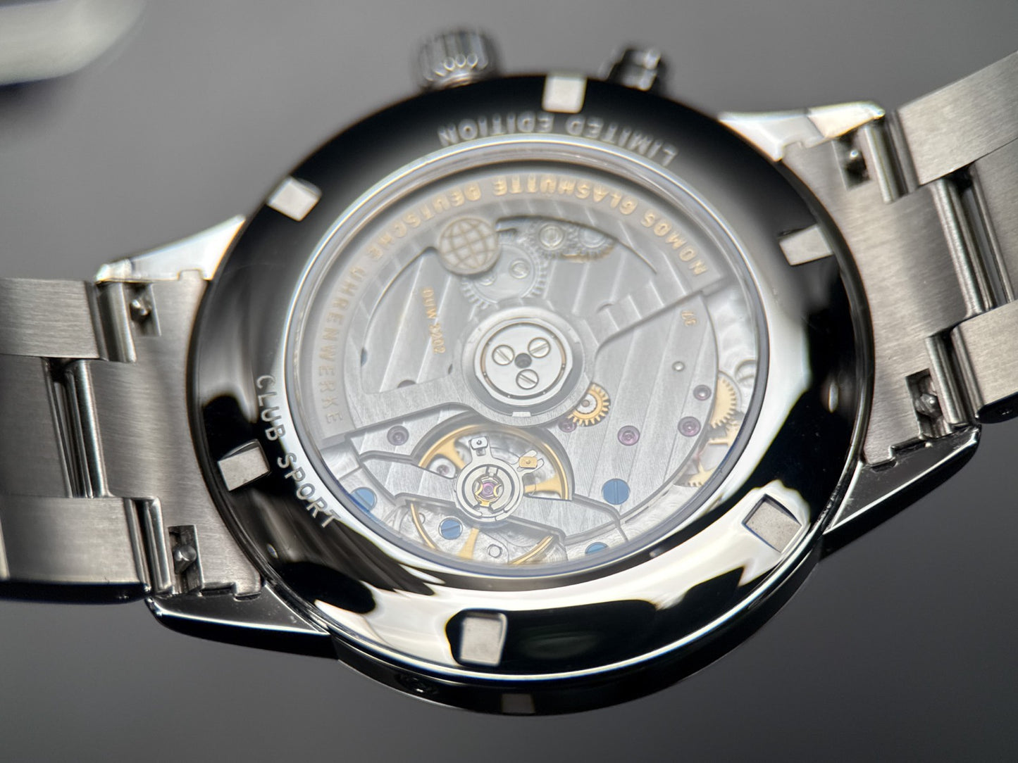 Nomos Glashütte Club Sport Neomatik Worldtimer 790.S7 Trace Dial 40mm Watch5