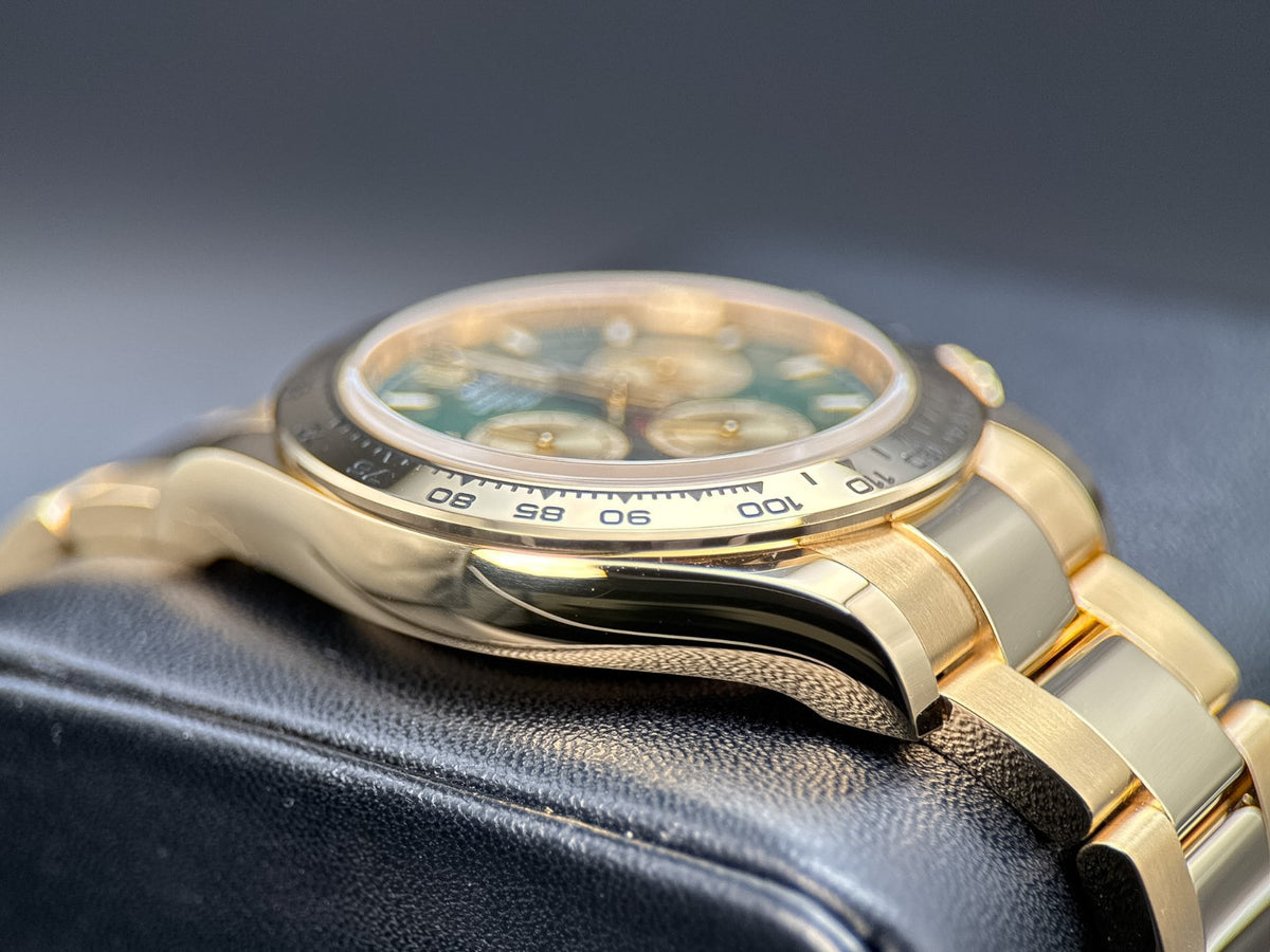 Rolex Daytona 126508 John Mayer 2.0 Green Dial Yellow Gold 40mm Watch - 20263