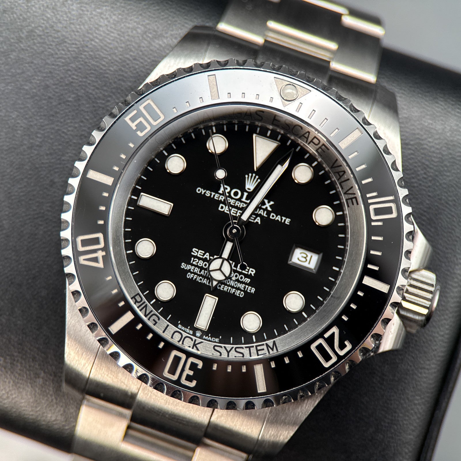 Rolex Sea-Dweller Deepsea 126660 Black Dial Steel 44mm Automatic Watch - 20210