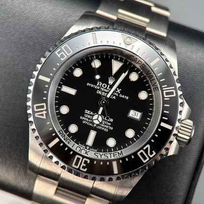 Rolex Sea-Dweller Deepsea 126660 Black Dial Steel 44mm Automatic Watch - 20210