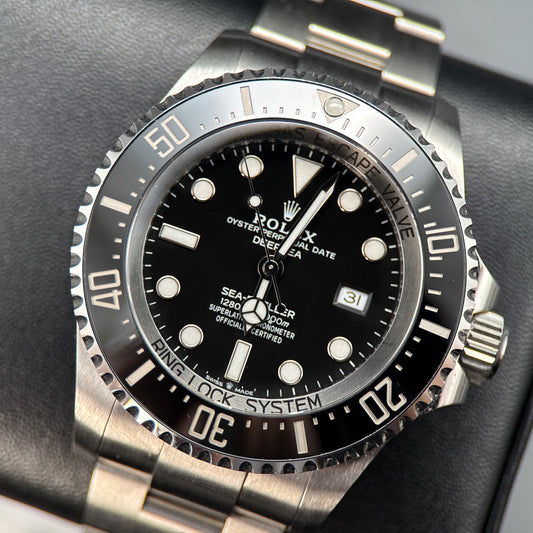 Rolex Sea-Dweller Deepsea 126660 Black Dial Steel 44mm Automatic Watch - 20210