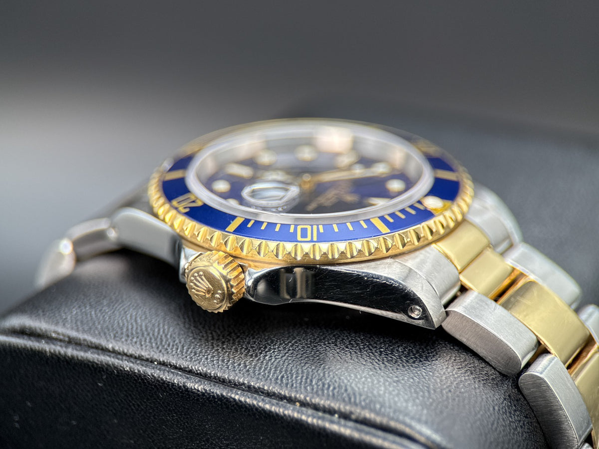 Rolex Submariner 16613 Bluesy Blue Dial Two-Tone 40mm Automatic Watch - 20002