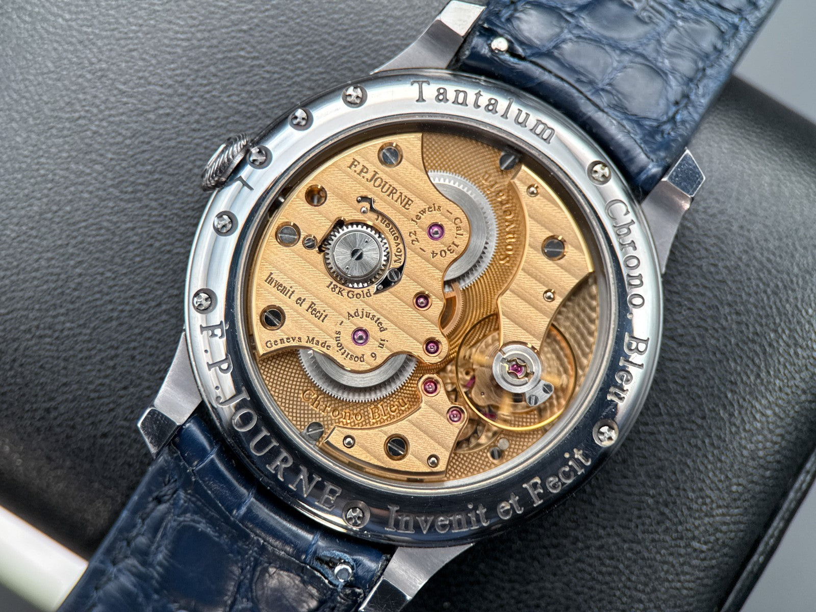 F.P.Journe Classique Collection Chronomètre Bleu CB Tantalum 39mm Watch - 20175