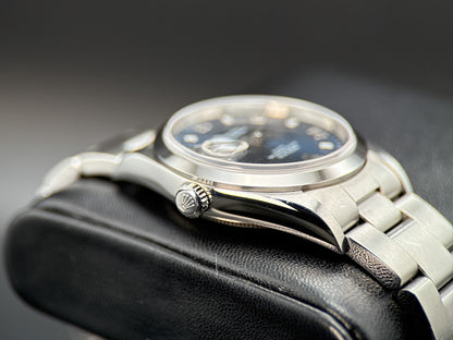 Rolex Oyster Perpetual Date 15200 Blue Dial 34mm Automatic Watch - 20052