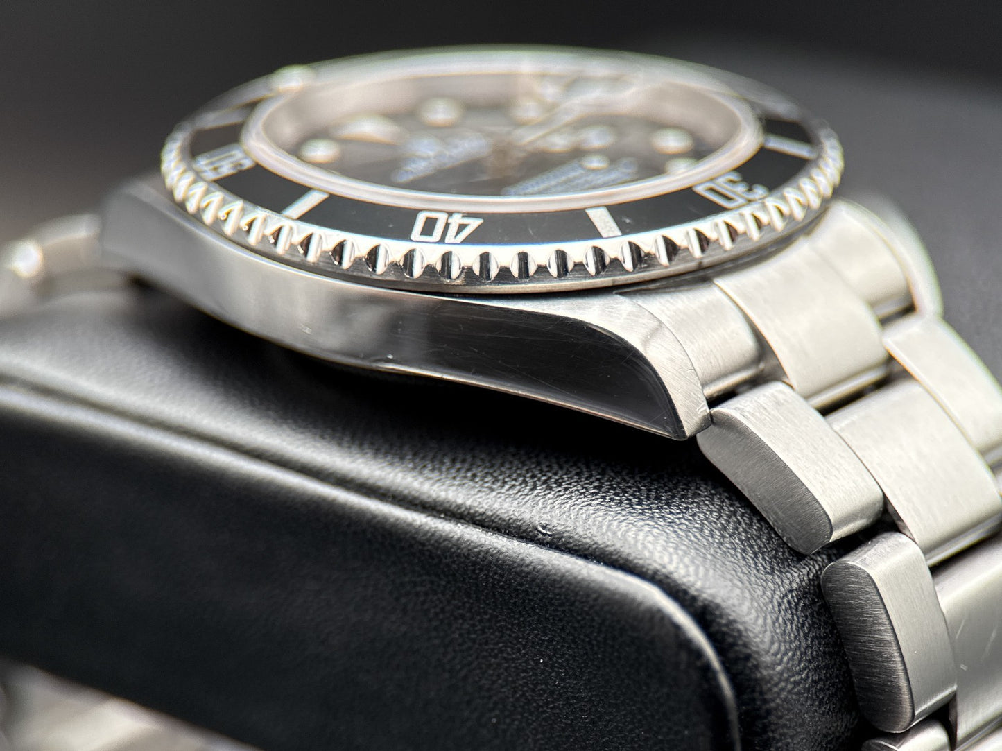 Rolex Submariner Date 16610 Black Dial Steel Automatic 40mm Watch - 20043