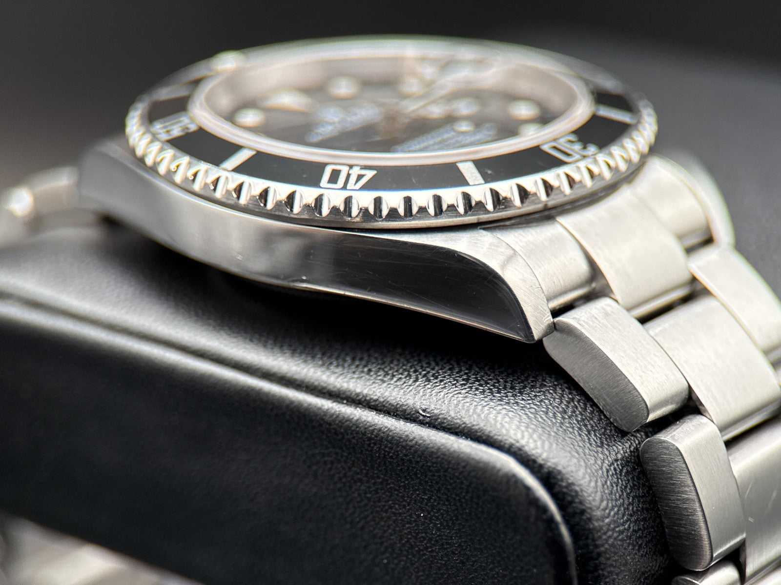 Rolex Submariner Date 16610 Black Dial Steel Automatic 40mm Watch - 20043