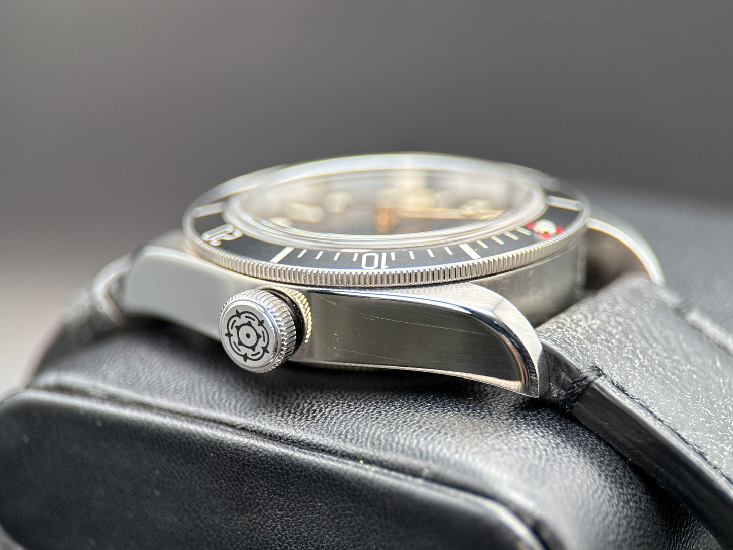 TUDOR Heritage Black Bay 79230N Black Dial Leather 41mm Watch - 20222