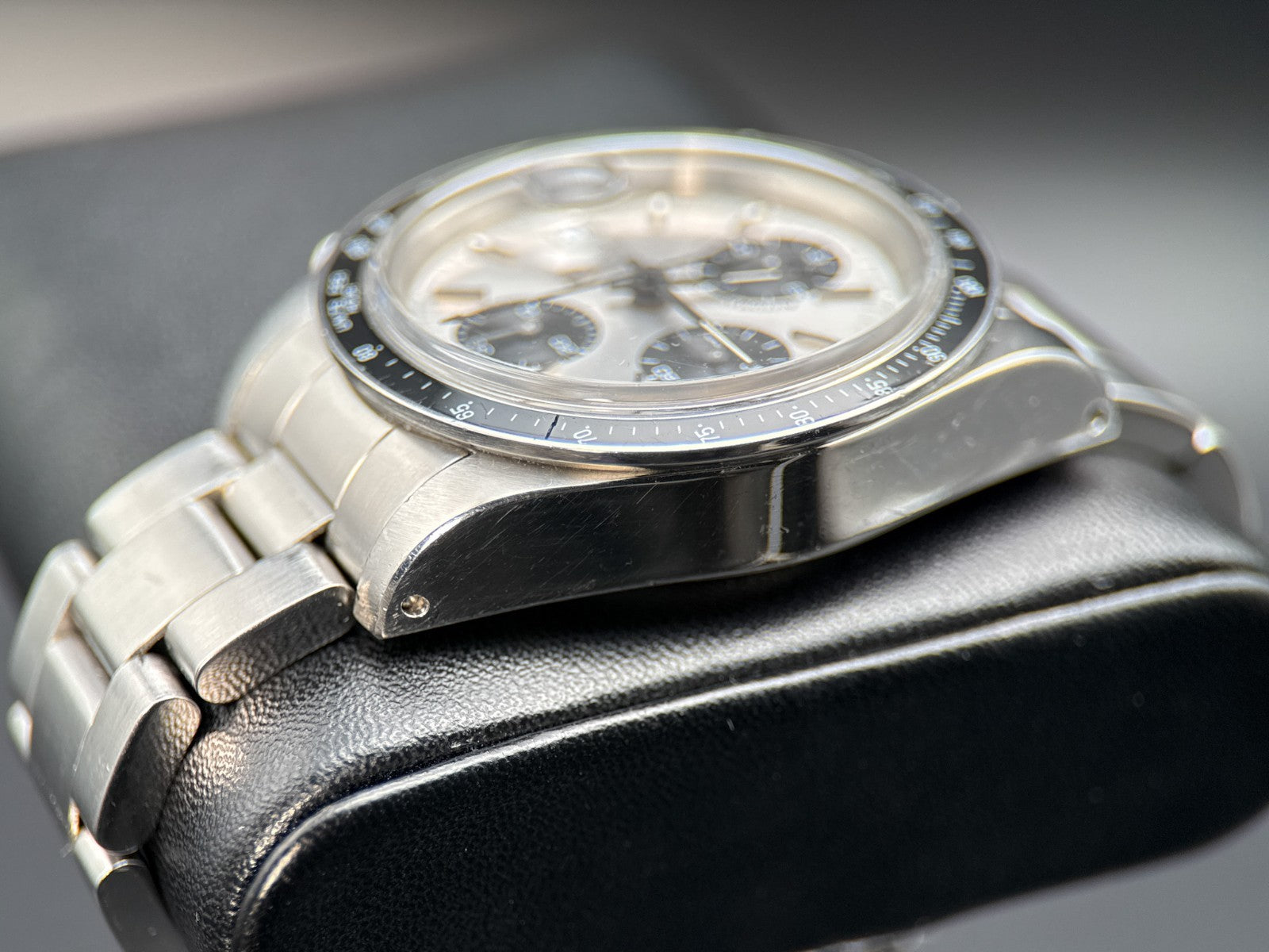 TUDOR Oysterdate Big Block Chronograph 79160 Silver Dial 40mm Automatic Watch4
