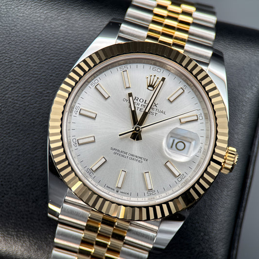 Rolex Datejust 126333 Silver Dial Two-Tone Jubilee Automatic 41mm Watch - 20250