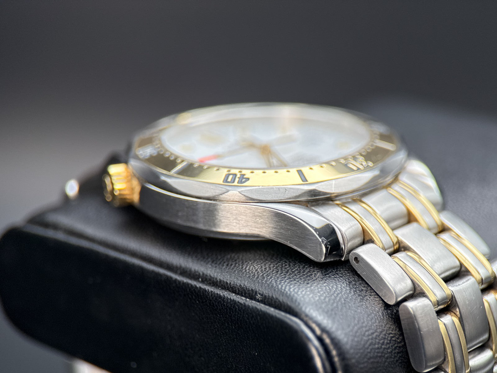 Omega Seamaster Diver 300M 168.1503 Two-Tone White Dial Automatic 41mm Watch3