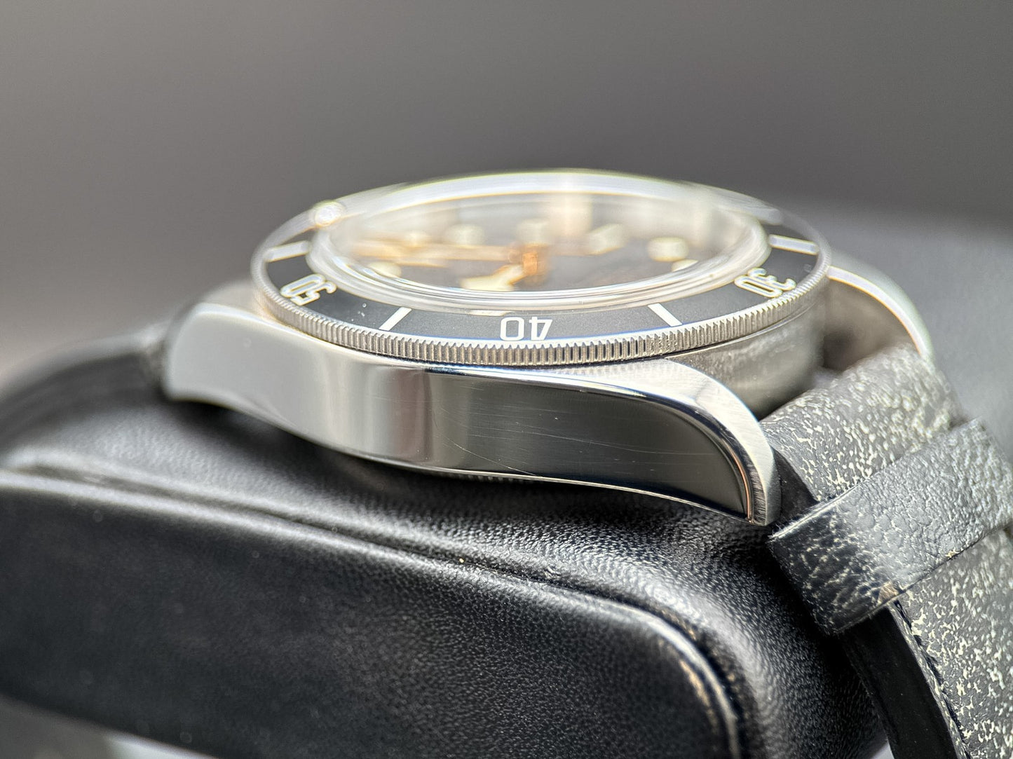TUDOR Heritage Black Bay 79230N Black Dial Leather 41mm Watch - 20223