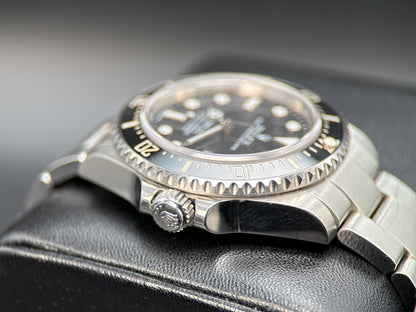 Rolex Sea-Dweller 116600 Black Dial Steel Oyster Automatic 40mm Watch - 20142