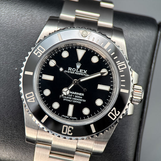 Rolex Submariner No-Date 114060 Black Dial 2018 - photo 1 of 11