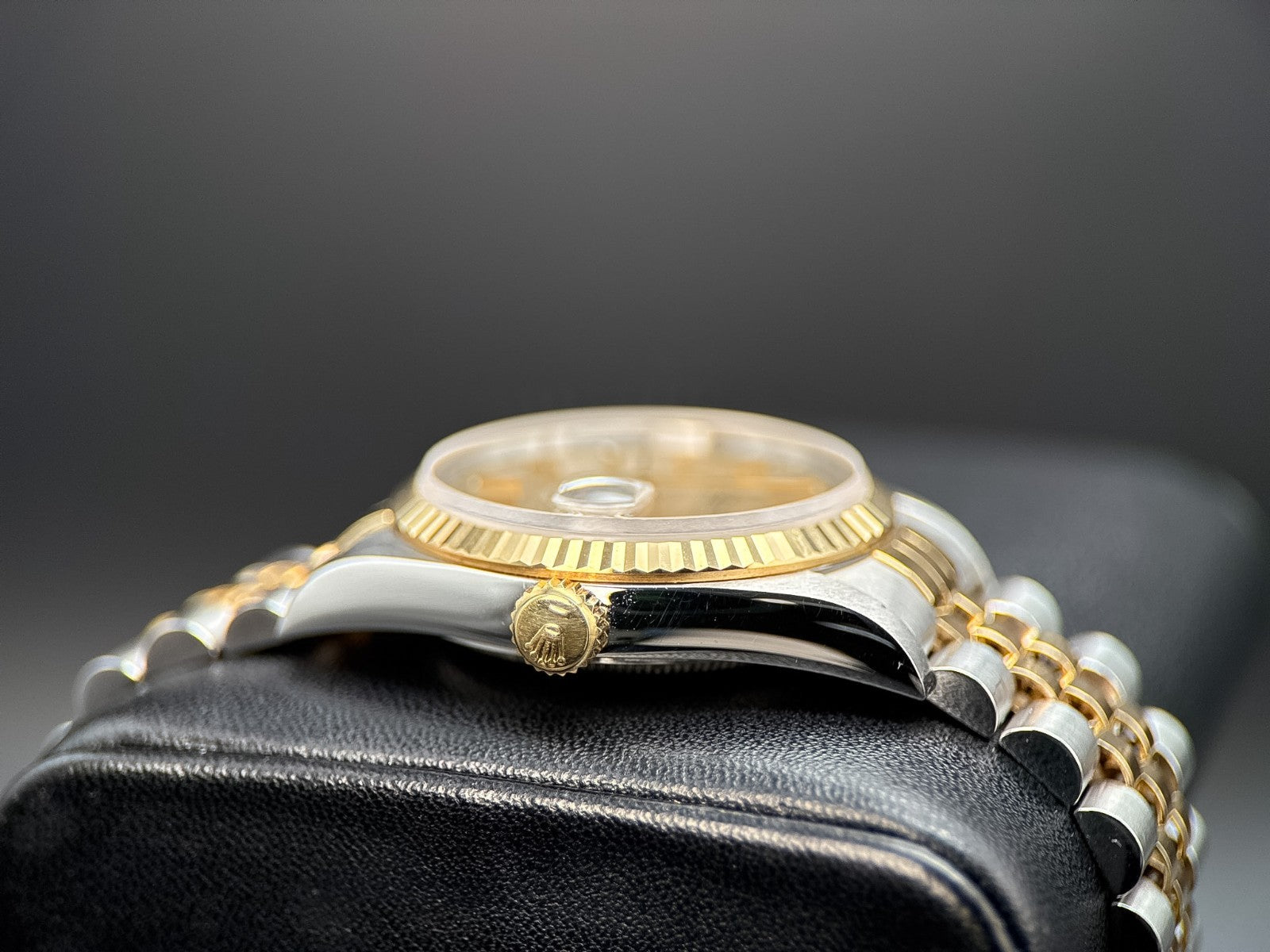 Rolex Datejust 16233 Champagne Linen Dial Two-Tone Jubilee 36mm Automatic Watch2