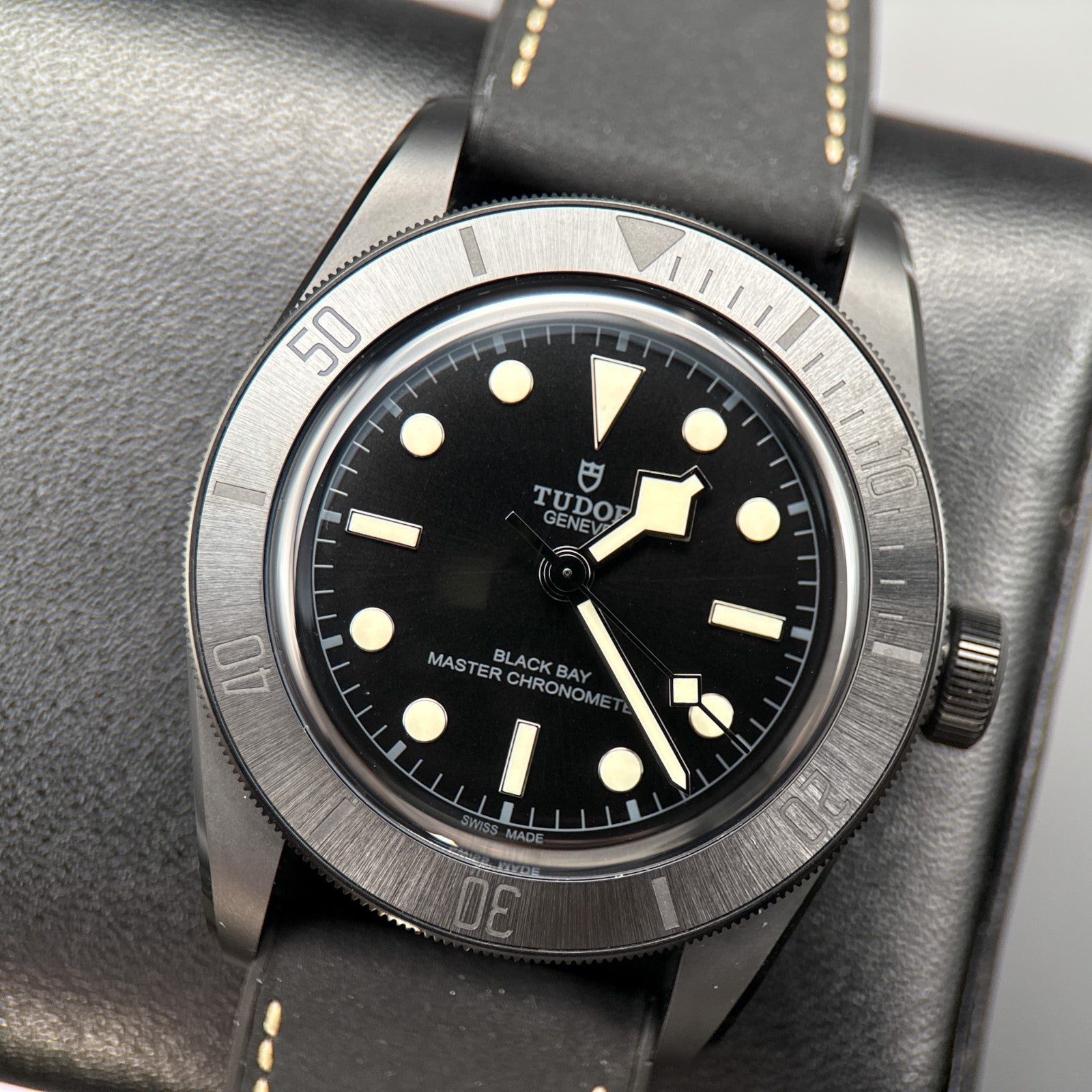TUDOR Black Bay Ceramic M79210CNU-0001 Black Dial Automatic 41mm Watch - 20210