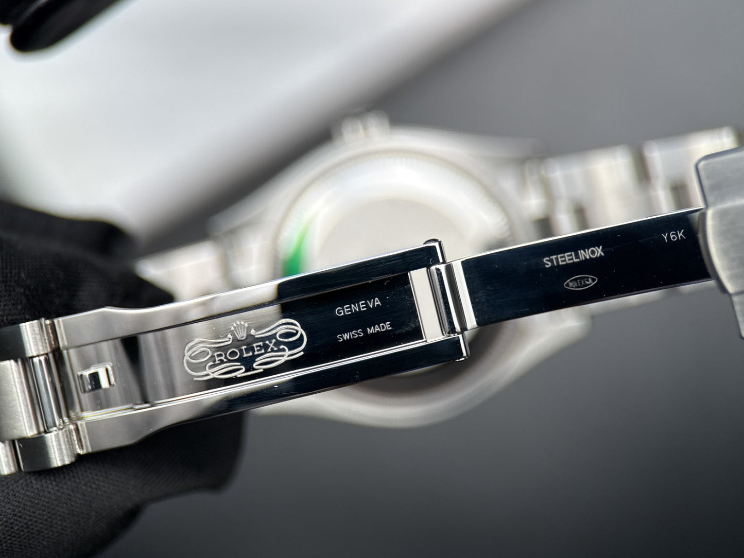 Rolex Oyster Perpetual 277200 Green Dial Steel Automatic 31mm Watch - 20258