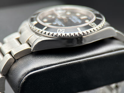 Rolex Submariner Date 16610 Black Dial Steel Automatic 40mm Watch - 20044