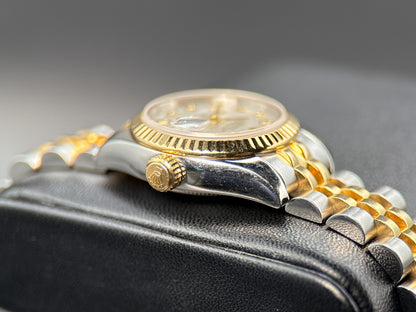 Rolex Lady-Datejust 179173 Mother of Pearl Diamond Dial 26mm Automatic Watch2