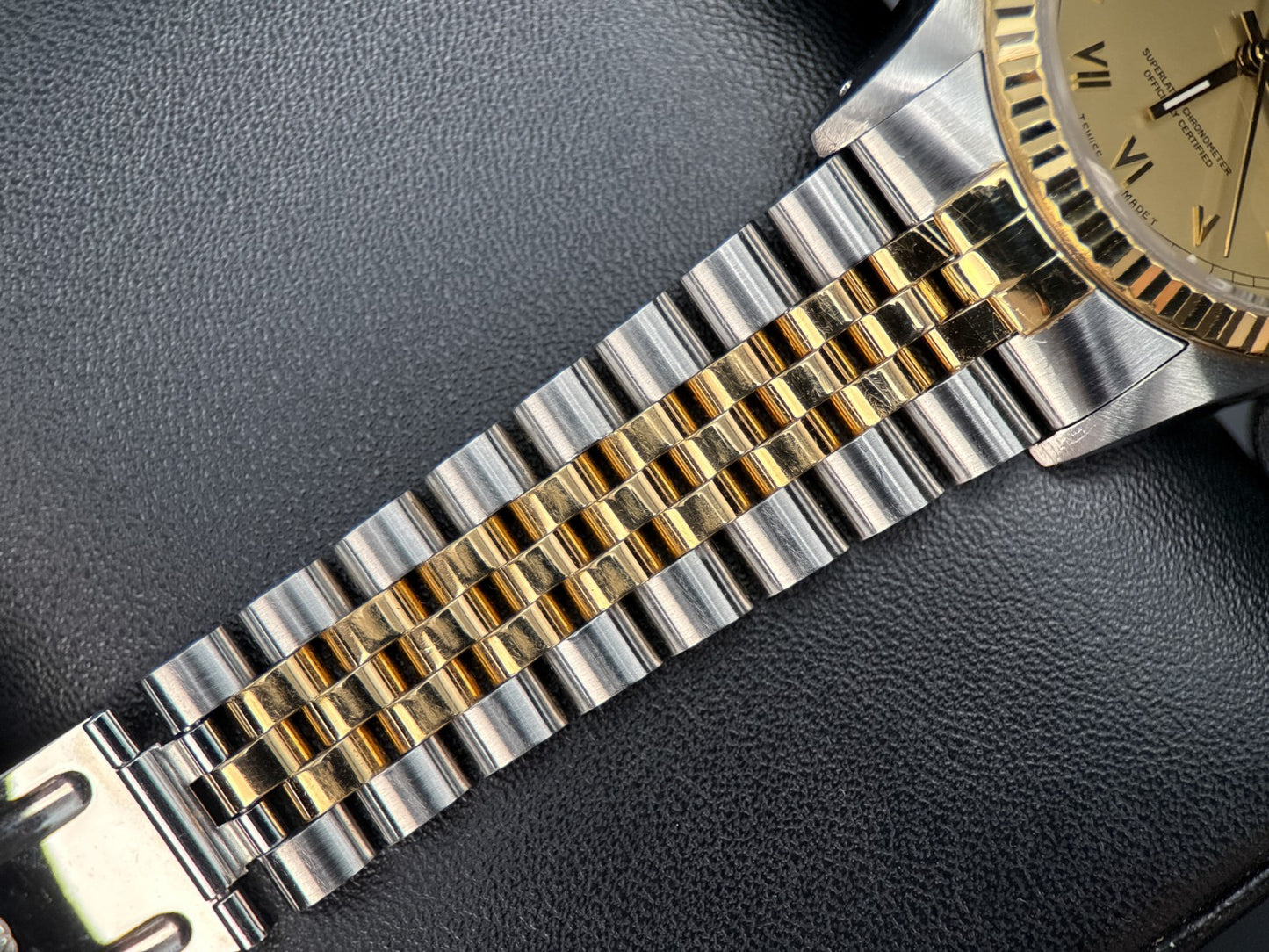 Rolex Datejust 16233 Champagne Dial Two-Tone Jubilee Automatic 36mm Watch - 19906
